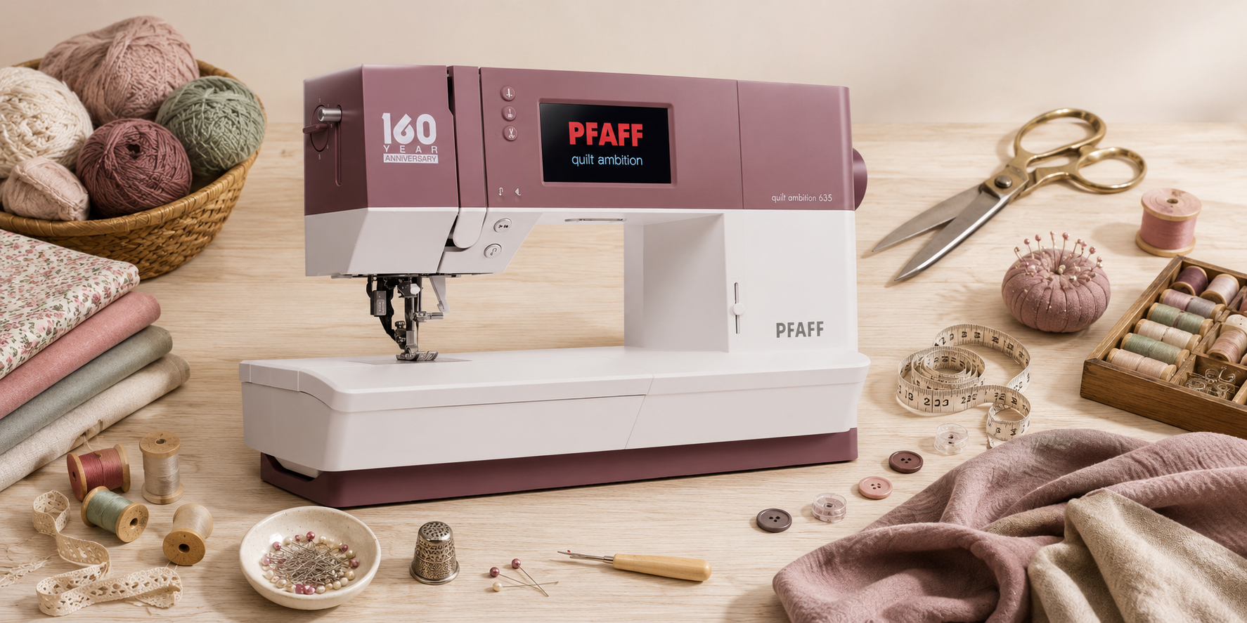 Haushaltsnaehmaschine PFAFF quilt ambition 635