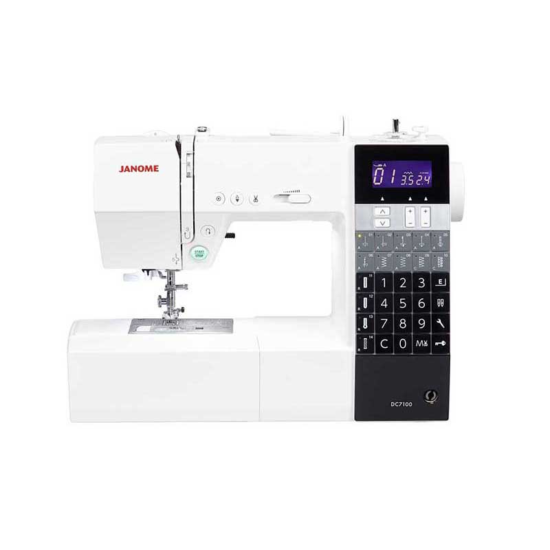 Vorderansicht DC7100 von JANOME